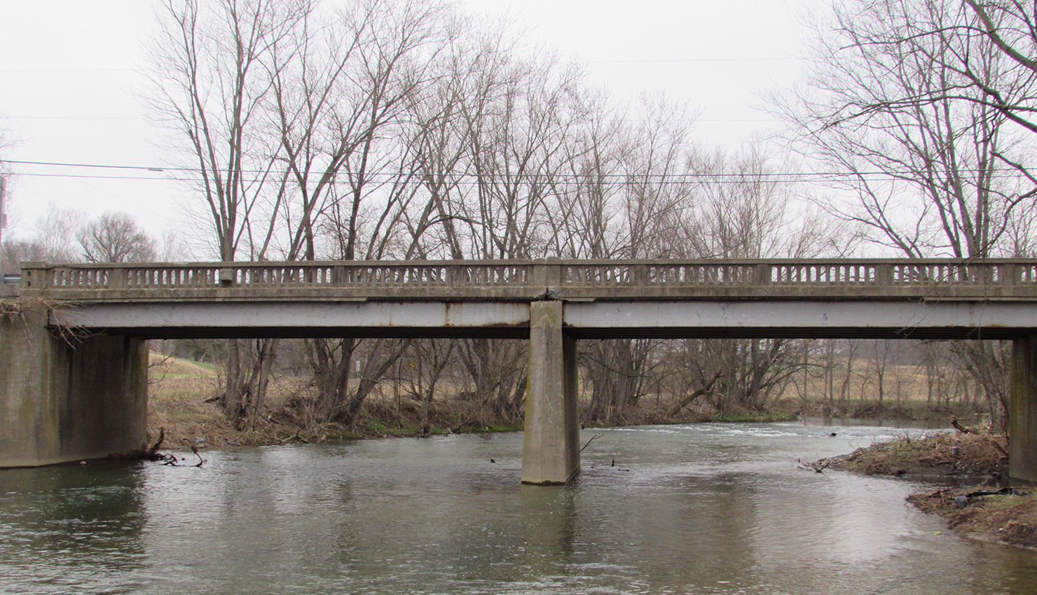 Route 23 (Marietta Avenue) bridge, Chickies Creek in West Hempfield and East Donegal townships
